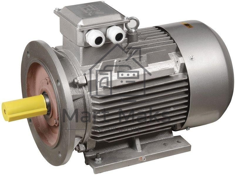 Электродвигатель IEK DRV112-M4-005-5-1520 асинхронный трехфазный АИР 112M4 380В 5.5 кВт 1500 об/мин 2081 DRIVE
