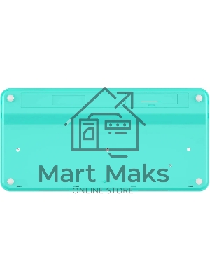 Клавиатура беспроводная A4Tech Fstyler FBK30, USB, Bluetooth/Радиоканал, зеленый