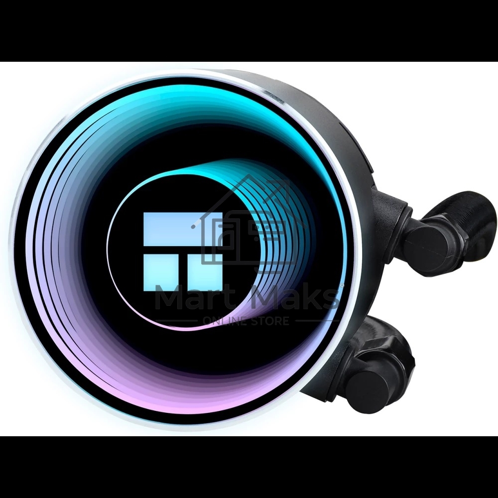 Водяное охлаждение для процессора Thermalright Frozen Notte 360 черный ARGB V2 (360mm, Black, ARGB/ Fans: 3x120mm, 72.37CFM, 27.7dBA, 2000RPM/ Pump height 54mm, 28dBA, 5300RPM, Rad thickness 27mm/ S: 1200, 1700, 1851, 2011, 2066, 115X, AM2, AM2+, AM3, AM3