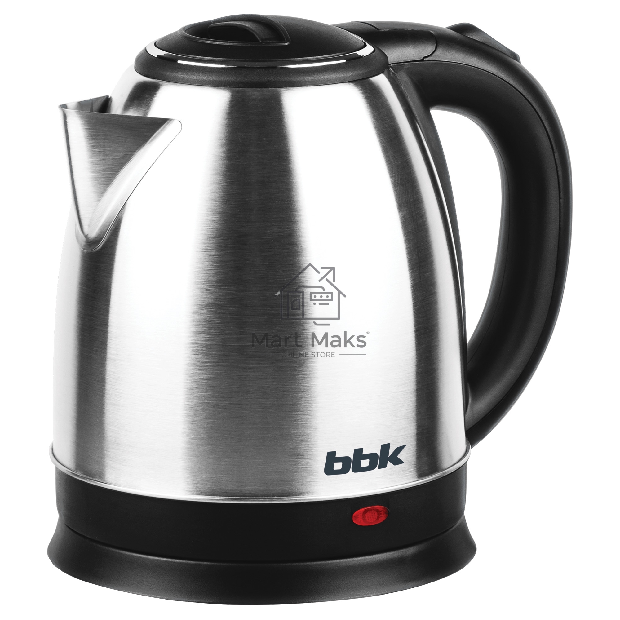 Чайник электрический BBK EK1503S черный/нержавеющая сталь