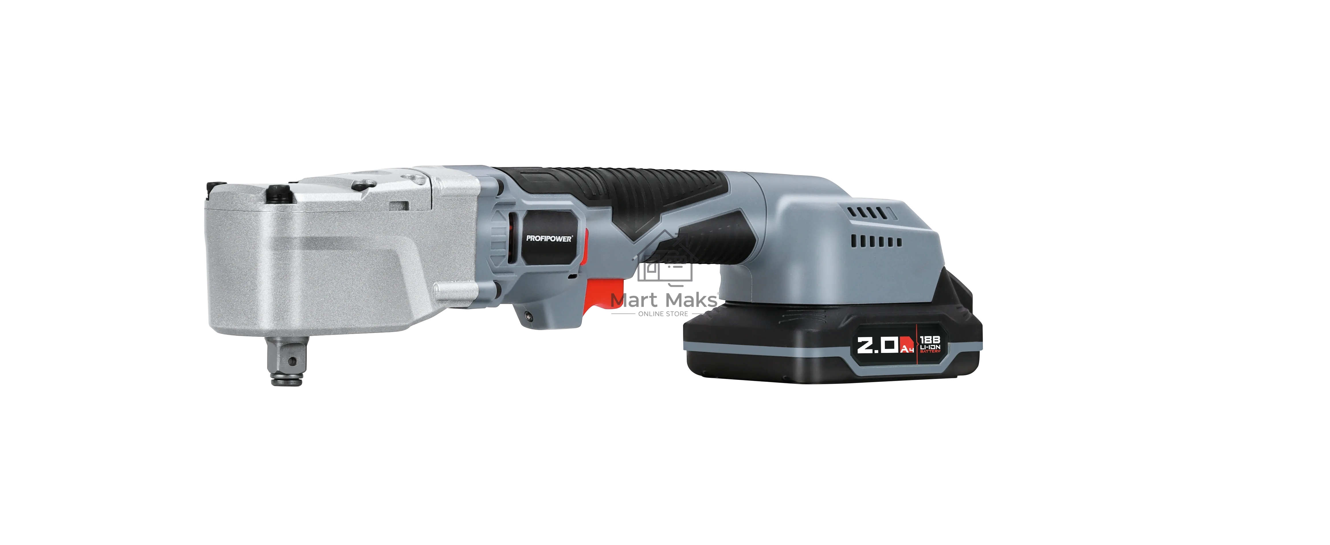 Гайковерт бесщеточный ProfiPower CNDTW-18B (Li-ion-2шт, 2.0А·ч, 440Нм, З/У, в коробке)