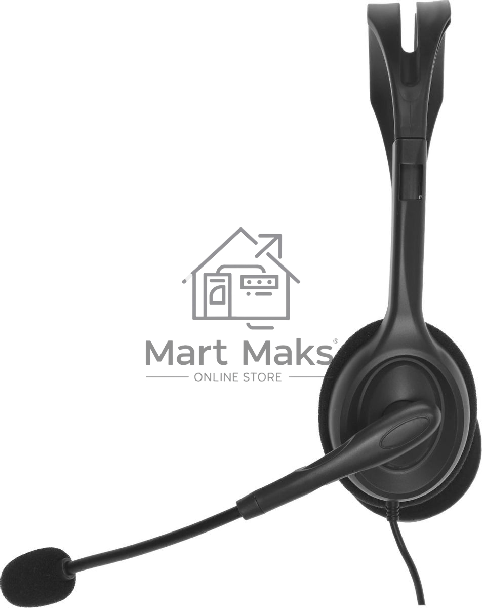 Гарнитура проводная Logitech Headset H110 grey (981-000472/981-000271)