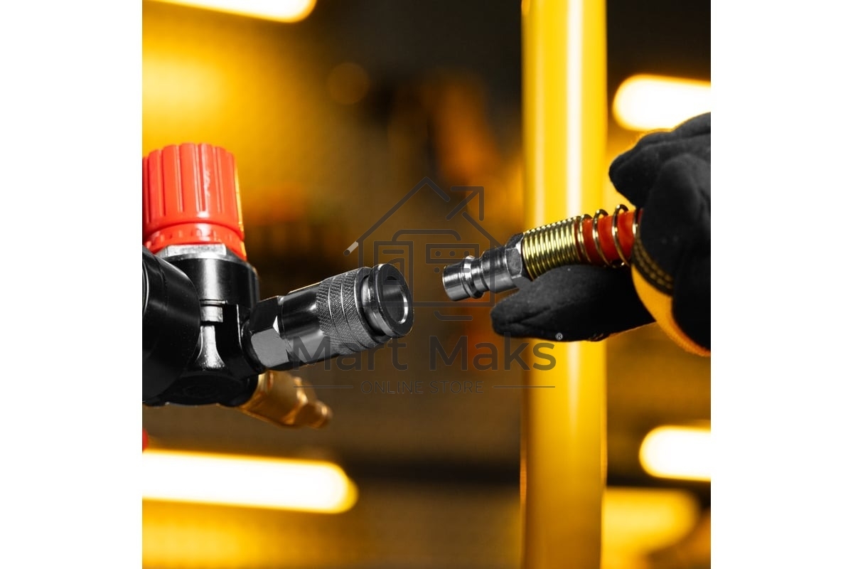 Компрессор безмасл. малошумн. Denzel DLP-4500/150, 4,5 кВт, 3х1,5 кВт,150 л, 2850 об/мин,750 л/мин