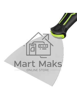 Шпательная лопатка из нержавеющей стали Сибртех 125 мм, двухкомпонентная рукоятка