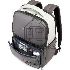 Рюкзак мужской Piquadro Wollem Rubber CA6238W129W/GRN серый/черный полиуретан