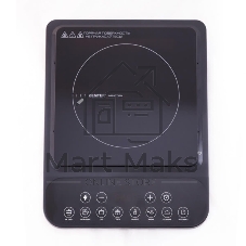 Плита настольная электрическая Centek CT-1517 черный, 2 кВт, индукция, конфорки - 1, стеклокерамика, сенсор