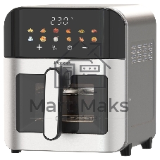 Аэрогриль Pioneer SM521D, стальной, 2100 Вт, сенсор, 12 программ