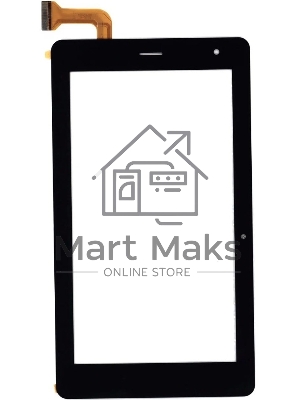 Сенсорное стекло (тачскрин) для Prestigio Grace 4327 3G, черное