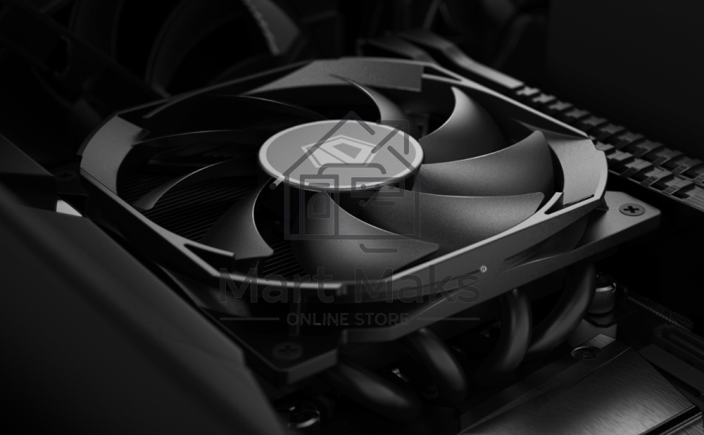 Кулер для процессора ID-COOLING IS-37-XT BLACK черный 92мм алюминий+медь 3600rpm 36db 4-pin 95W 37мм