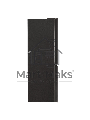 Холодильник Maunfeld MFF183NFSBE черная нержавеющая сталь трехкамерный инвертор 405л морозилка снизу