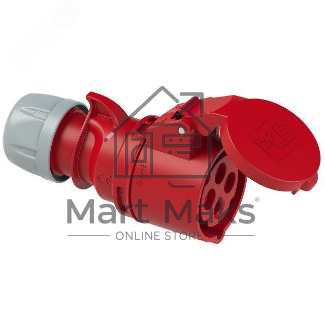 Розетка кабельная 16А/400V/3P+E/IP44