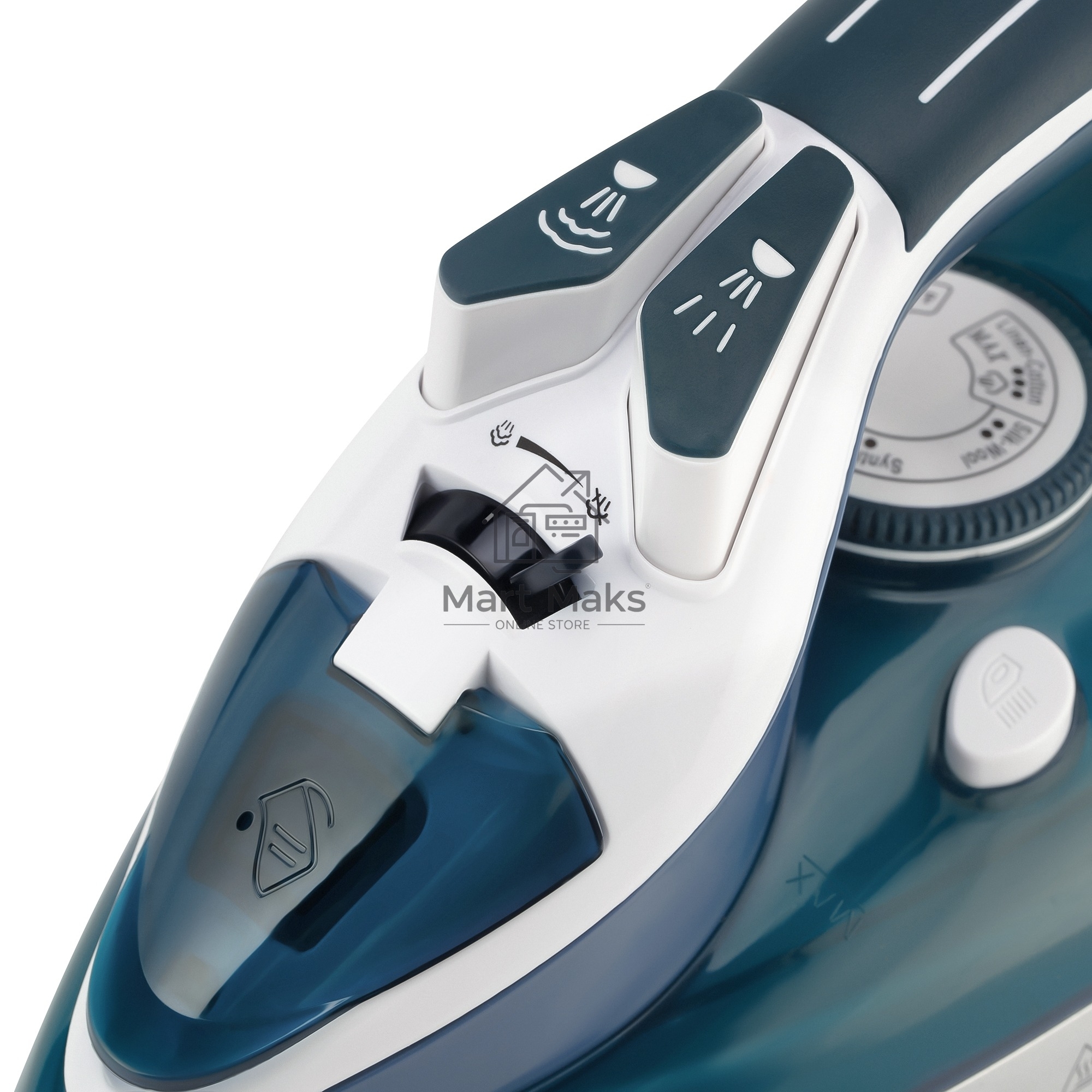 Утюг Vitek VT-8306 2400Вт белый/зеленый