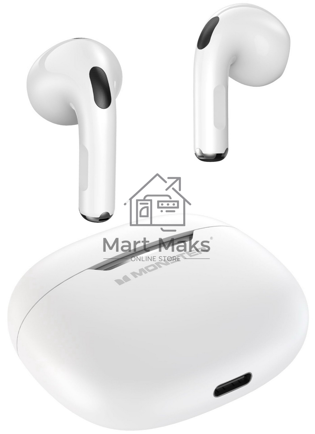 Наушники беспроводные MONSTER N-Lite 208 (MH22211) белые