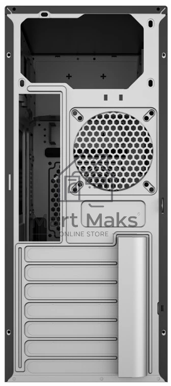 Компьютерный корпус InWin DA816BK PMP-500ATX U3.0*2+A(HD) POWERMAN Mid-ATX 6193556