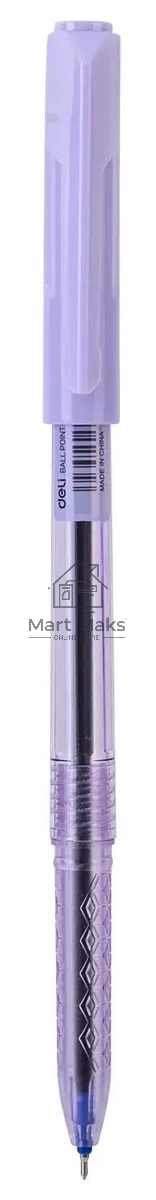 Набор ручек шариковых Deli Arrow EQ03032 ассорти, d=0.7мм, синие чернила (4шт), линия 0.4мм, 4 цвета