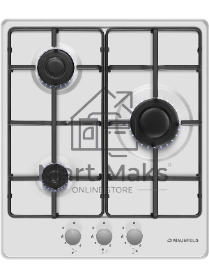 Газовая варочная панель Maunfeld EGHE.43.3STS-EW