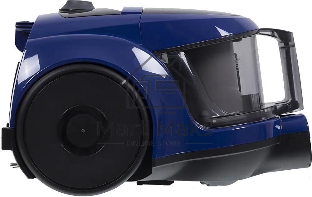 Пылесос Samsung VCC4520S36 синий/черный, 350/1600 Вт, уборка сухая, пылесборник контейнер 1.3 л