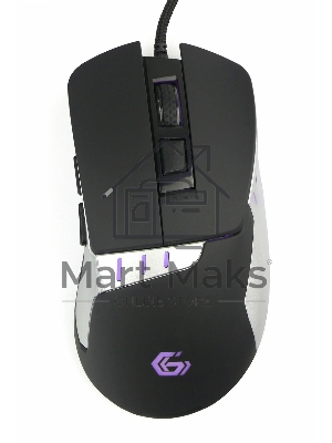 Мышь проводная Gembird MG-520 черный, 3200 dpi, USB, кнопки - 6