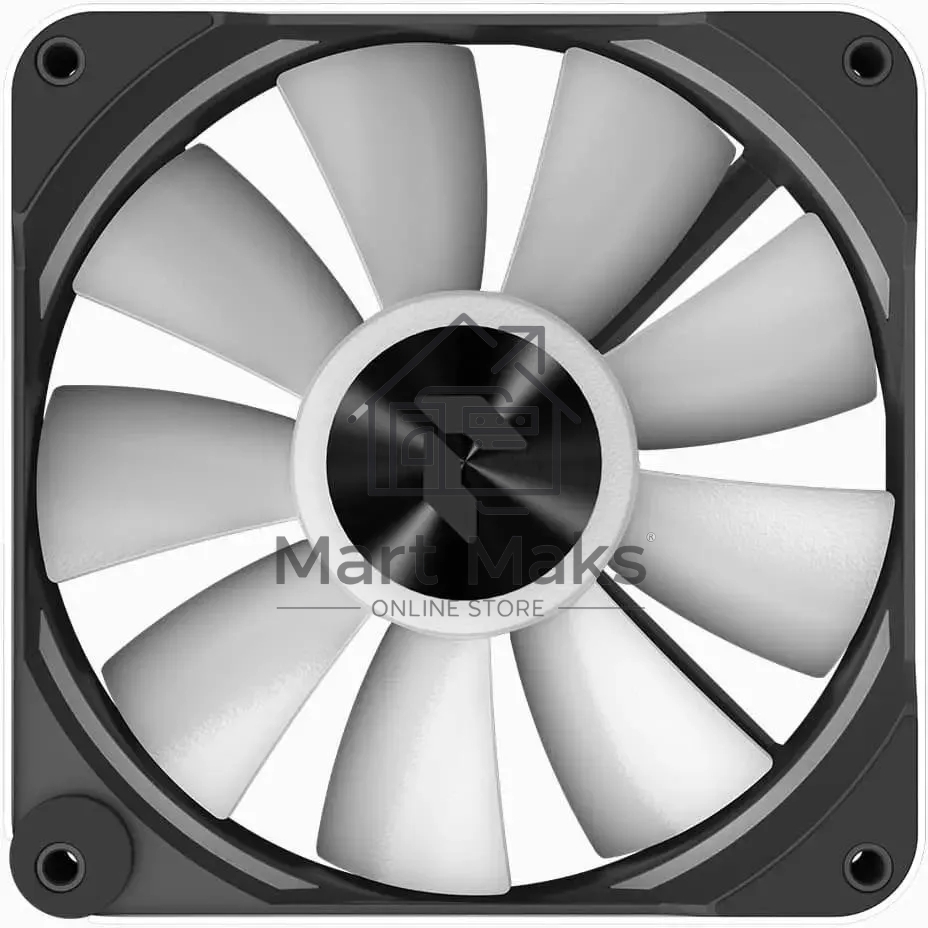 Вентилятор Aerocool / Formula APNX FP2-120 PWM ARGB White 120x120mm 4-pin 15-33dB 200gr LED Ret