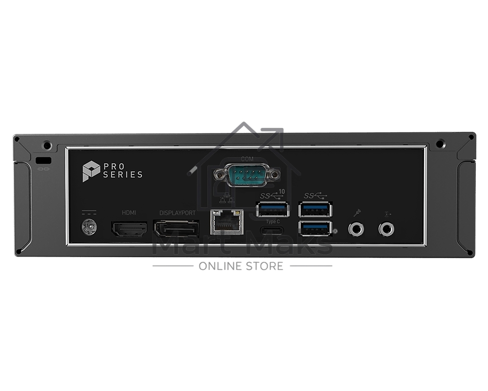 Неттоп MSI PRO DP21 13M-607RU black (Pen G7400/4Gb/128Gb SSD/noDVD/VGA int/GbitEth/WiFi/BT/W11Pro) (9S6-B0A421-666)