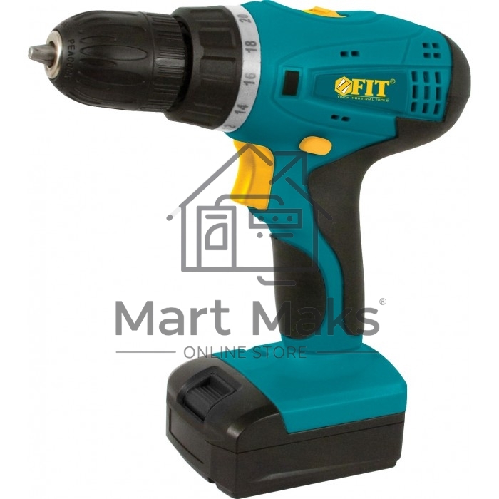 Дрель-Шуруповерт Fit CD-12L 80190, Аккумуляторная, 12В