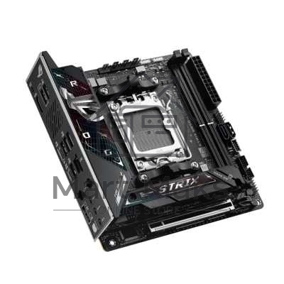 Материнская плата ASUS ROG STRIX B850-I GAMING WIFI, AM5, AMD B850, 2xDDR5, 2xM.2, 2xSATA, PCIe 4.0 x16, 1xHDMI, 1xUSB Type-C, 1x2.5Gb LAN, Wi-Fi 7, Bluetooth 5.4, 5xUSB-A 10Gbps, 1xUSB-C 20Gbps, 2xUSB-A 2.0, 3x3.5 мм, S/PDIF, 7.1, Mini-ITX