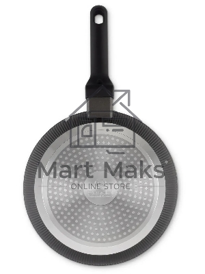 Сковорода Rondell Shell RDA-1926 круглая 26см покрытие: Xylan Plus ручка несъемная (без крышки) темно-серый