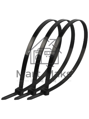 Хомут кабельный Simple 4.8х300 NO-224-202 черный (уп. 100 шт) Эра Б0066037