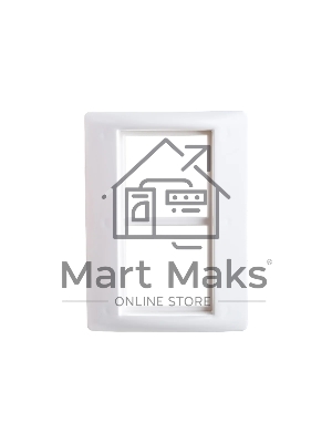 Рамка 4мод. Праймер с суппортом 75мм бел. ИЭК CKK-40D-RSU4-075-K01