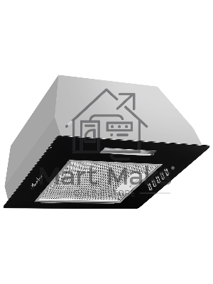 Вытяжка встраиваемая Monsher ANGERS 40 Noir черный, 40 см, 800 куб. м/ч, 45 дБ