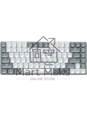 Клавиатура Satechi SM1 Slim Light гибридная, USB Type-A, Bluetooth, радиоканал, белый