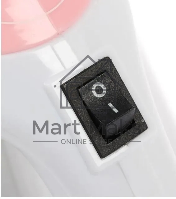 Отпариватель Kelli КL-312 белый/розовый, 1800 Вт, 20 г/мин, 500 мл