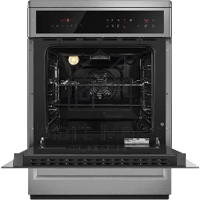 Плита электрическая Maunfeld MEC611CS10TD серебристый, конфорок 4 шт, духовка 59 л, 60 см x 85 см x 63 см
