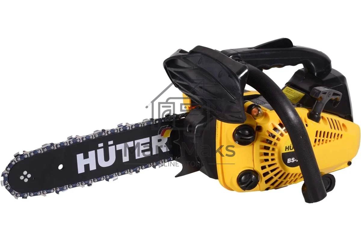 Бензопила Huter BS-25 70/6/5 800 Вт, 25 см3, бак 0,31 л, антивиб. система, шина 300см/12