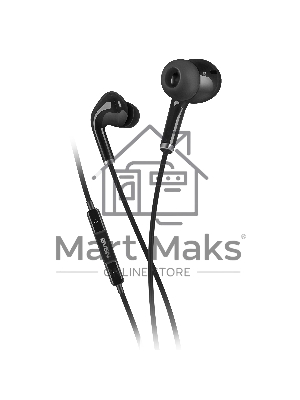 Наушники внутриканальные с микрофоном SVEN E-282M черный пульт