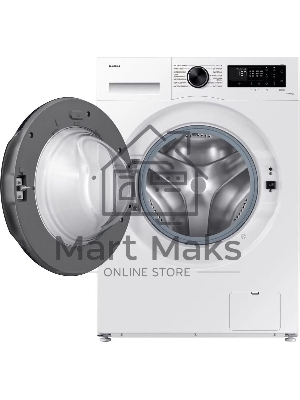 Стиральная машина Samsung WW11CGC04CAELP белый/черный, загрузка фронтальная 11кг, 1400 об/мин, класс: A