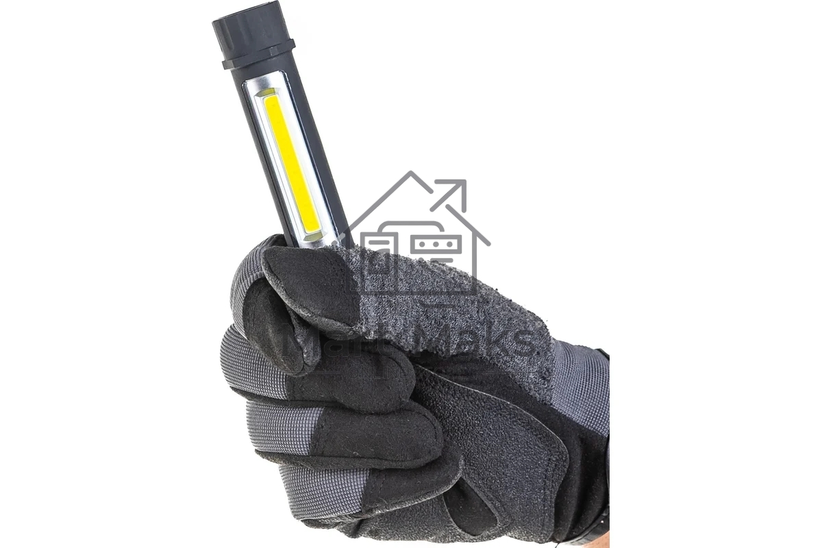 Фонарь-ручка Camelion LED51521 COB LED+1W LED, 3XR03, пластик, магнит, клипса, блистер