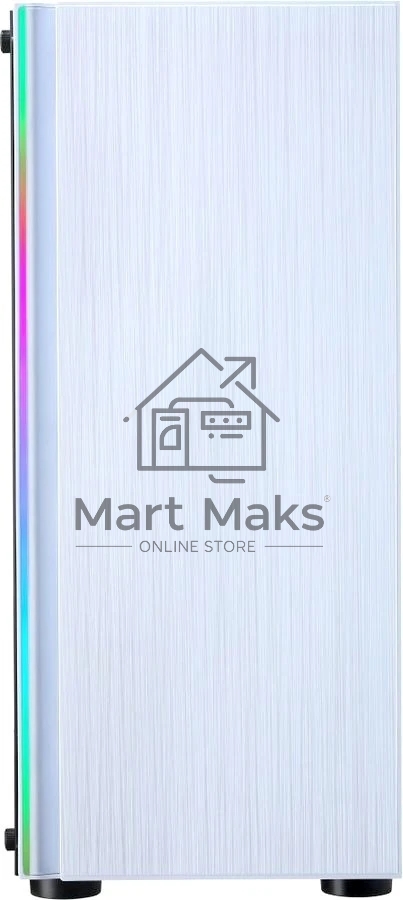 Компьютерный корпус AeroCool / Formula CL-3302W RGb белый без БП ATX 2xUSB 2.0 1xUSB 3.0 audio bott PSU