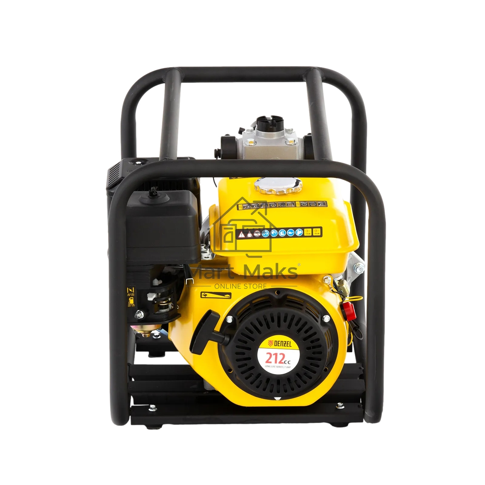 Мотопомпа бензиновая высоконапорная Denzel PX-50H 7 л.с., 2