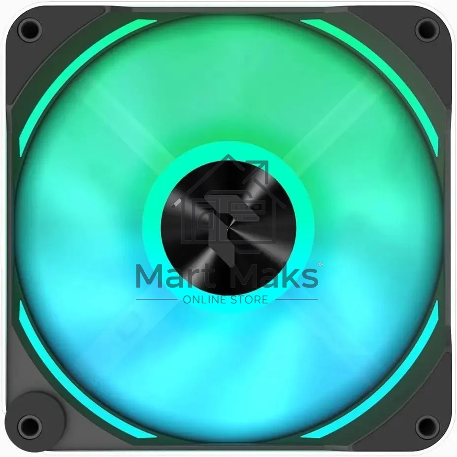 Вентилятор Aerocool / Formula APNX FP2-120 PWM ARGB White 120x120mm 4-pin 15-33dB 200gr LED Ret