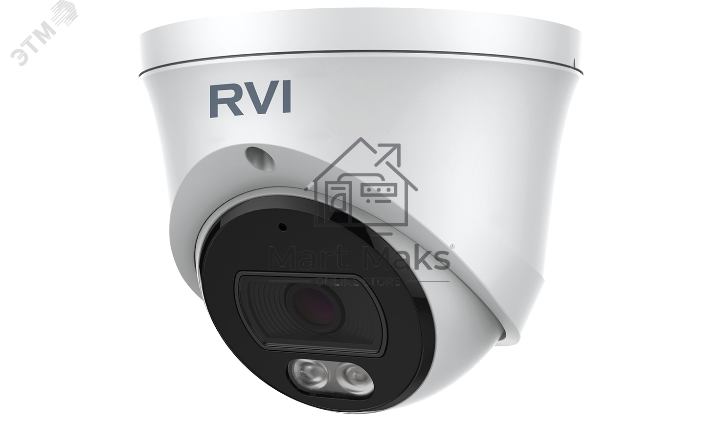 Видеокамера IP купольная 4Мп (объектив 2.8мм) RVi-1NCEL4156 (2.8) белый