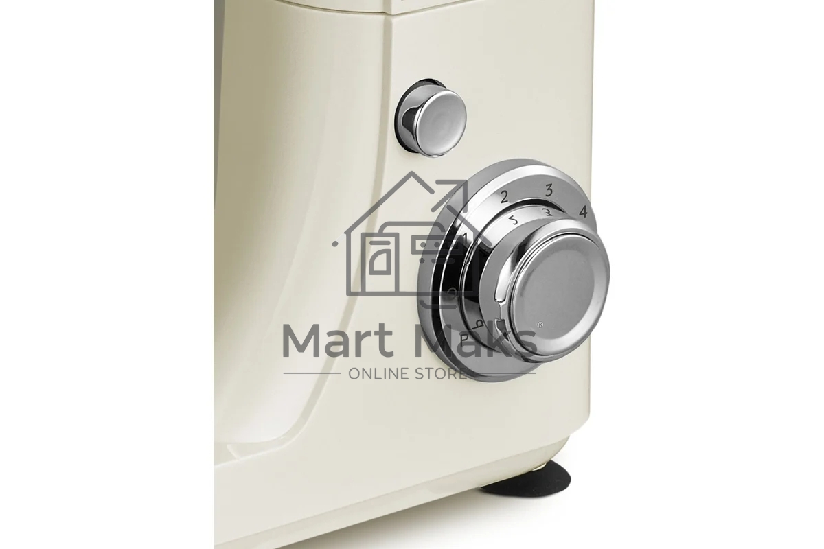 Планетарный миксер BQ MX520 Ivory Макс. мощность 1600 Вт 6 скоростей + импульсный режим