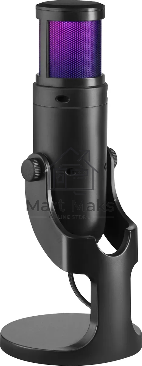 Микрофон DEFENDER (64625) Galactar GMC 250 USB, LED, провод 1.5 м