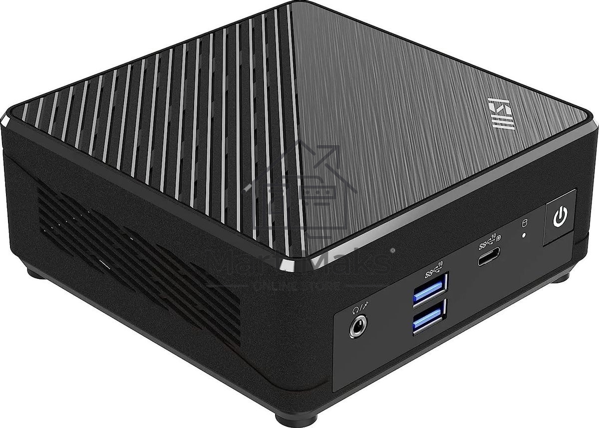 Мини ПК MSI Cubi N ADL-019RU N100 (0.8) 4Gb SSD 128Gb UHDG Windows 11 Pro 2xGbitEth WiFi BT 65W черный (9S6-B0A911-265)