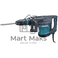 Отбойный молоток Makita HM1203C Молоток отб,SDS-max, 1510Вт,25.5Дж,950-1900у\м,9.2кг,чем,м\функц бок рукоятка,плавный пуск