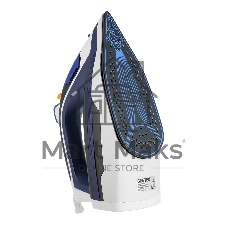 Утюг Centek CT-2350 синий, 2600 Вт, 45 г/мин, удар 145 г/мин, 350 мл