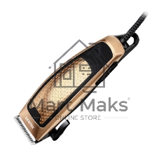 Машинка для стрижки Centek CT-2129 (чер/зол) срез 0...12мм, производительный мотор, шнур 1.8м