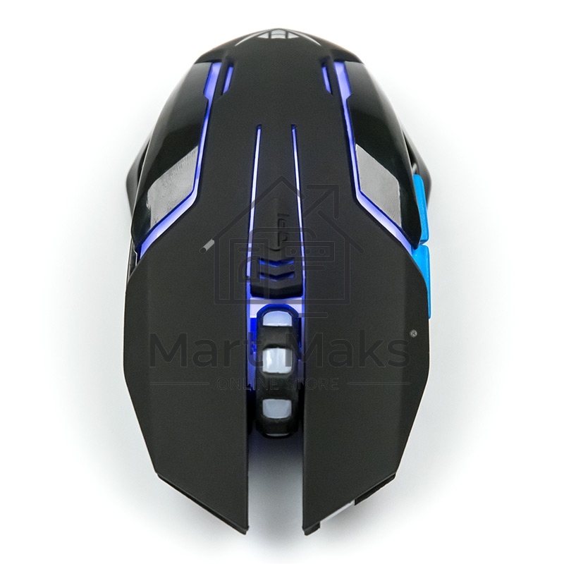 Мышь Dialog MROG-20UR Nakatomi Gaming RF 2.4G Optical - игровая, 6 кнопок+ролик, 7ми цветная подсветка
