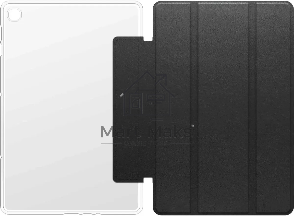 Чехол BoraSCO для Huawei MatePad T10s Tablet Case Lite искусственная кожа черный (40231)