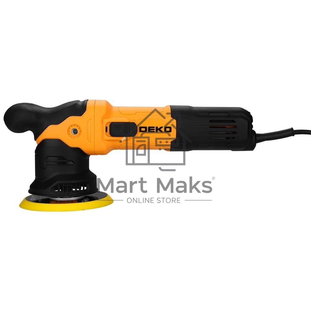 Шлифмашина полировальная орбитальная сетевая DEKO P1250-D, 125мм, 1250 Вт
